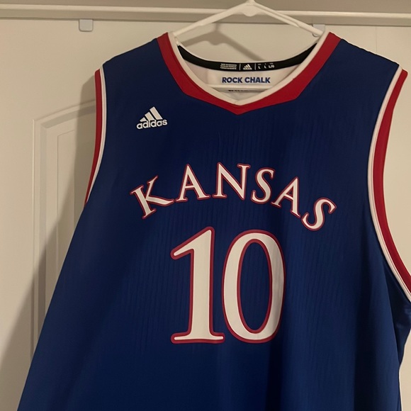 adidas Tops Adidas Ku Basketball Jersey Poshmark